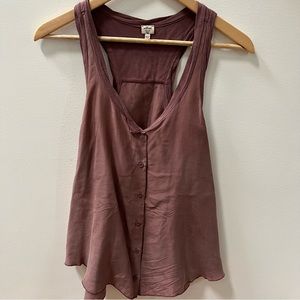 Aritzia Wilfred Tank with Silk